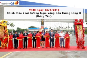 Công ty TNHH Xăng dầu Idemitsu Q8 khai trương trạm xăng dầu thứ 3 tại Việt Nam